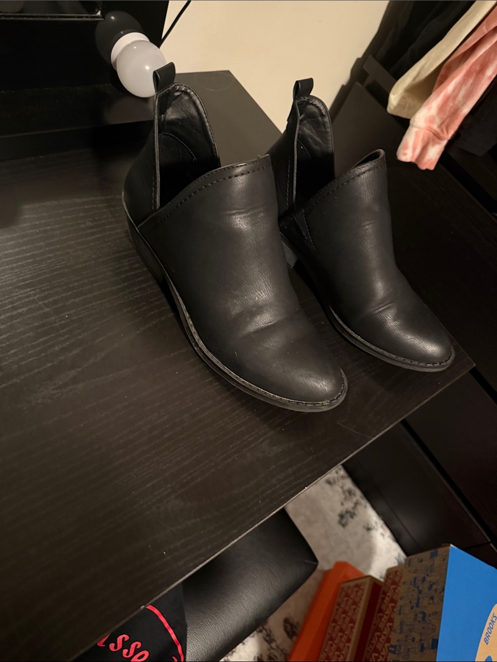 Black Slip-On women's Chelsea Boots